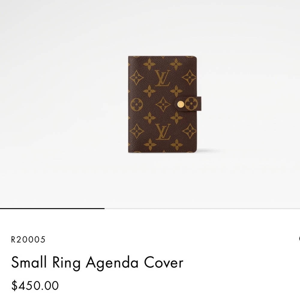 Louis Vuitton PM Agenda Monogram – Excellent Condition 2020 + Inserts